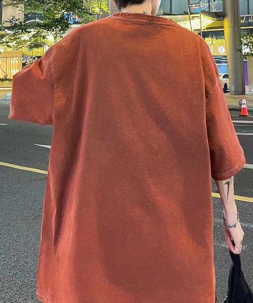aimoha(アイモハ)の「【aimoha neo】Denim Vibe Tee (SS)(Tシャツ/カットソー・メンズ・ネイビー/ブラック/ワインレッド・X-LARGE/LARGE/MEDIUM/XX-LARGE)」の10枚目の写真