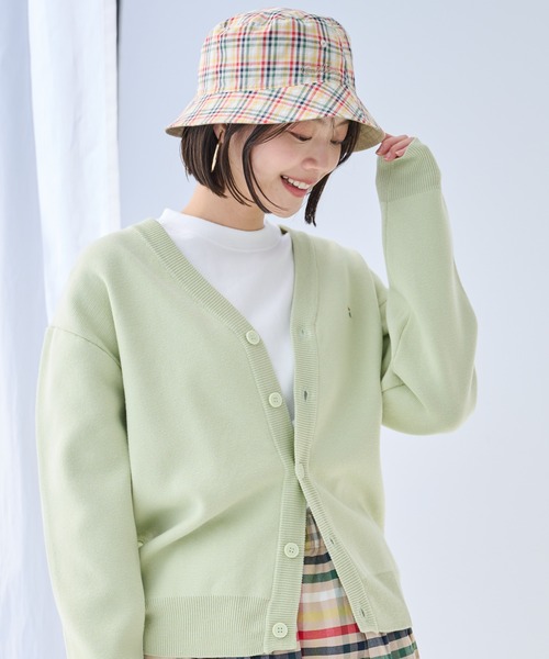 Arnold Palmer（アーノルドパーマー）の「リバーシブル シェア バケットハット（キャップ・レディース・ベージュ/ネイビー・F）」の4枚目の写真