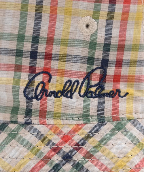 Arnold Palmer（アーノルドパーマー）の「リバーシブル シェア バケットハット（キャップ・レディース・ベージュ/ネイビー・F）」の7枚目の写真