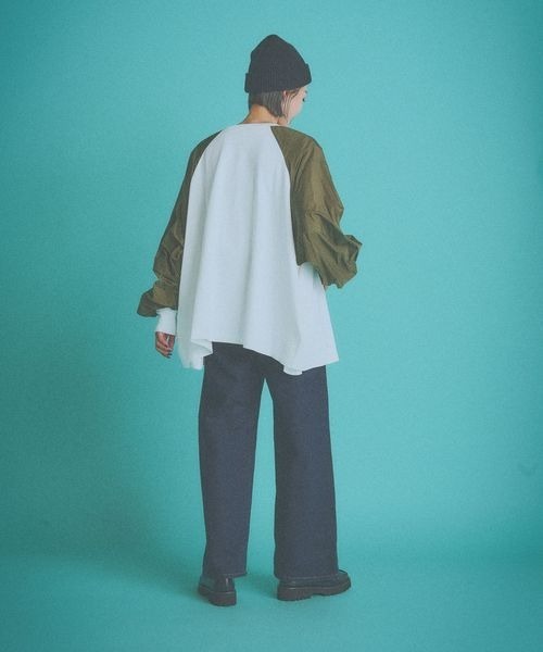 mami企画】2WAY RAGLAN PULLOVER