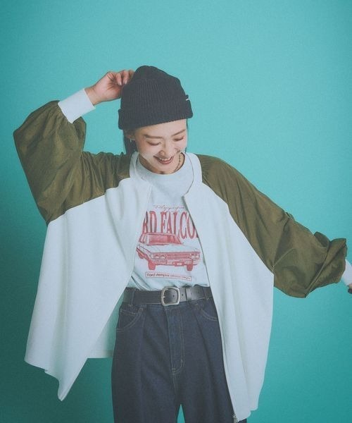 【mami企画】2WAY RAGLAN PULLOVER mami企画】2WAY RAGLAN PULLOVER