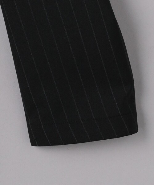 District（ディストリクト）の「＜District＞トロピカル ストライプ ダブル 4B ジャケット（テーラードジャケット・メンズ・ブラック・44/46/48/50）」の4枚目の写真