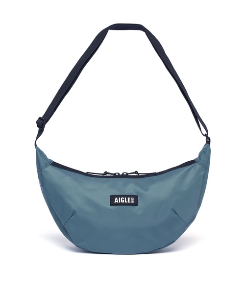 AIGLE（エーグル）の「ネイバーフッド バナナバッグ / 三日月型バッグ ハーフムーンバッグ（ショルダーバッグ・レディース・ライトパープル/ダークグリーン/ブラック・FREE）」の19枚目の写真