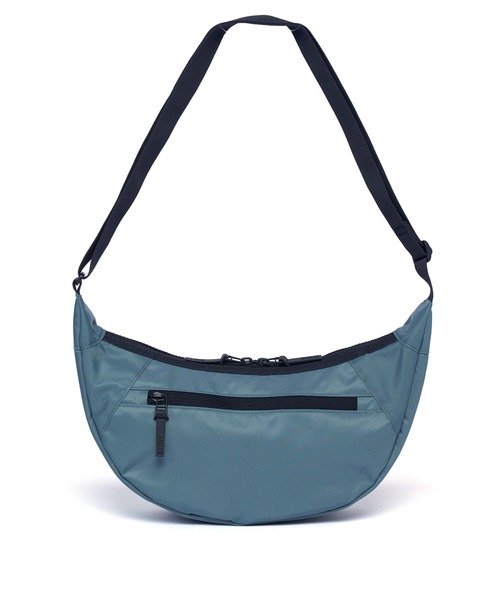 AIGLE（エーグル）の「ネイバーフッド バナナバッグ / 三日月型バッグ ハーフムーンバッグ（ショルダーバッグ・レディース・ライトパープル/ダークグリーン/ブラック・FREE）」の21枚目の写真