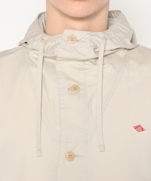 MEN'S DOWNPROOF HOODED JACKET（ブルゾン）｜DANTON（ダントン