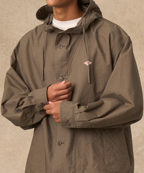 MEN'S DOWNPROOF HOODED JACKET（ブルゾン）｜DANTON（ダントン