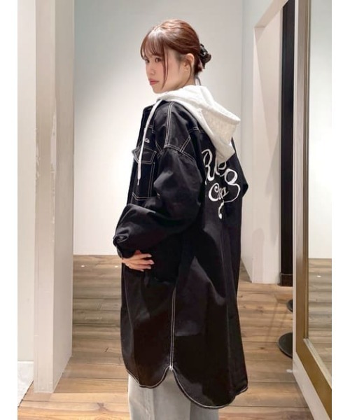 ナップタイム2022 コーデュロイシャツワンピ　未使用タグ付き　最終値下げ！ MONKEY TIME（モンキータイム）の「＜monkey time＞ SATIN