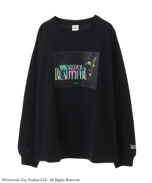 Green Parks(グリーンパークス)の「■WICKED グラフィックロンT(Tシャツ/カットソー・レディース・ホワイト/ブラック・FREE)」の21枚目の写真