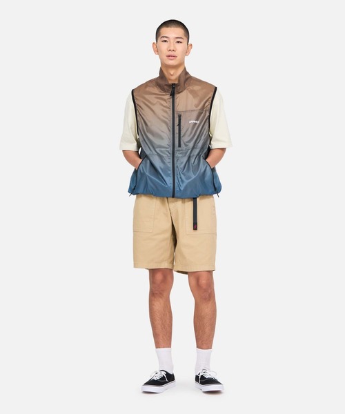 Gramicci（グラミチ）の「LT. RIPSTOP WINDVEST｜LT.リップストップウィンドベスト（ベスト・メンズ・ブルー系その他/ブラウン系/イエロー系・M/L/XL/XXL/S）」の13枚目の写真