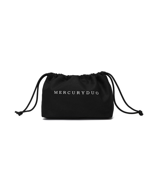 MERCURYDUO(マーキュリーデュオ)の「【MERCURYDUO/マーキュリーデュオ 】 軽量エンブロイダリーレース 2wayトートバッグ(トートバッグ・レディース・ブラック/アイボリー・FREE)」の6枚目の写真