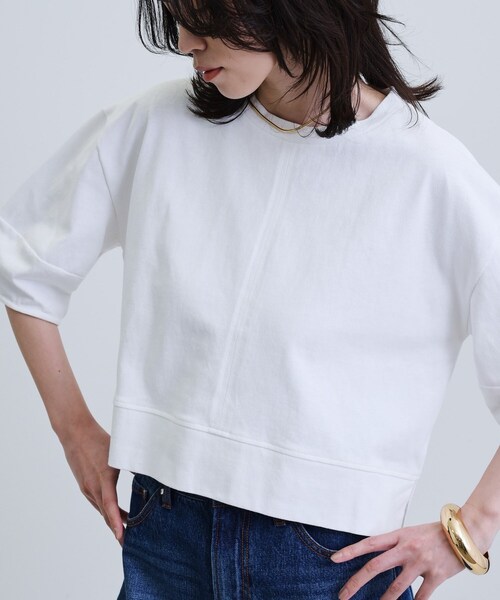 GALLEST / ギャレスト 【再入荷】フォルムスリーブカットソー 再入荷】フォルムスリーブカットソー（カットソー） | GALLEST