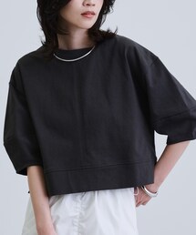 【再入荷】フォルムスリーブカットソー
