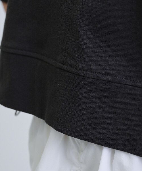 GALLEST(ギャレスト)の「【再入荷】フォルムスリーブカットソー(Tシャツ/カットソー・レディース・チャコールグレー/ホワイト/ライトベージュ/オレンジ系・38)」の9枚目の写真