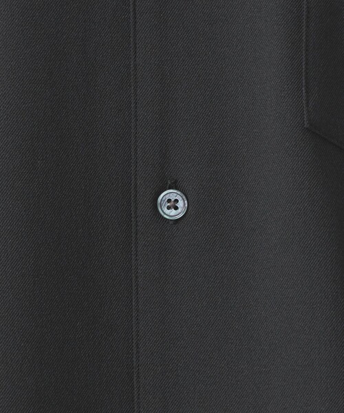 green label relaxing（グリーンレーベルリラクシング）の「シャンブレー ツイル ジャストルーズ オープンカラー 半袖 シャツ -ストレッチ-（シャツ/ブラウス・メンズ・ネイビー/モカ/ロイヤルブルー・S/M/L/XL）」の6枚目の写真