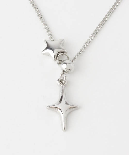 SMELLY（スメリー）の「スタースライドYネックレス（ネックレス・レディース・シルバー・-）」の5枚目の写真