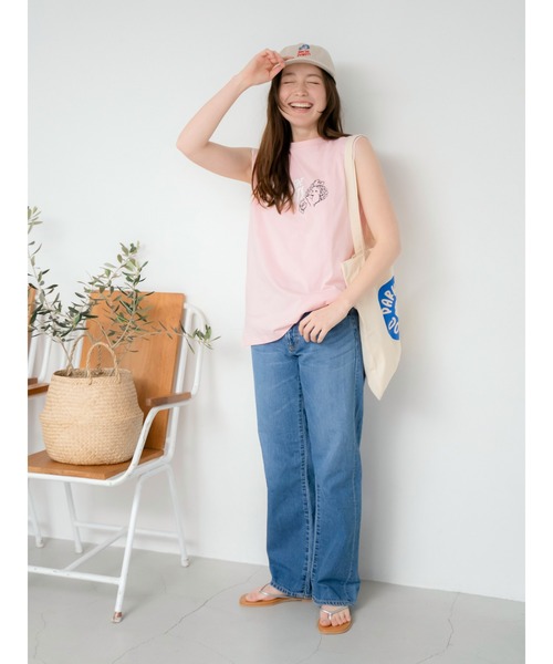 Ungrid（アングリッド）の「PARK SIDE DONUTS別注ロゴキャップ（キャップ・レディース・ネイビー/ベージュ・FREE）」の15枚目の写真