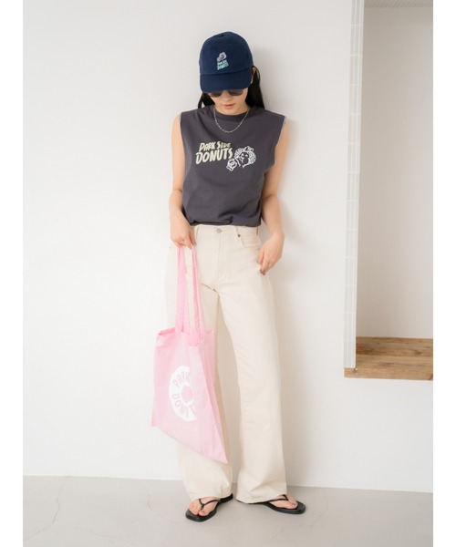 Ungrid（アングリッド）の「PARK SIDE DONUTS別注ロゴキャップ（キャップ・レディース・ネイビー/ベージュ・FREE）」の19枚目の写真