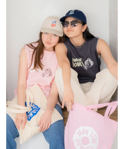 Ungrid（アングリッド）の「PARK SIDE DONUTS別注ロゴキャップ（キャップ・レディース・ネイビー/ベージュ・FREE）」の21枚目の写真