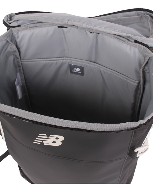 NEW BALANCE（ニューバランス）の「ニューバランス【new balance】ボックスリュック ベーシックモデル（ショルダーバッグ・メンズ・ブラック×ホワイト/ブラック・ﾌﾘ-）」の12枚目の写真