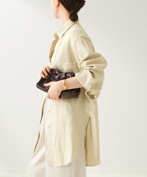 ブラウス シャツ PROTAGONISTA/プロタゴニスタ 別注 2WAY ASA シャツ レディース セール】PROTAGONISTA/プロタゴニスタ 別注 2WAY ASA シャツ
