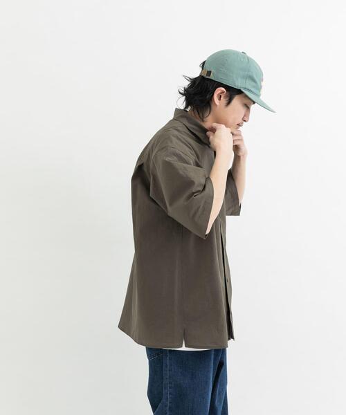 EKAL（エカル）の「『吸水速乾/軽量』DotAir SHORT-SLEEVE SHIRTS（シャツ/ブラウス・メンズ・ネイビー/ブラック/オリーブ・MEDIUM/LARGE）」の5枚目の写真