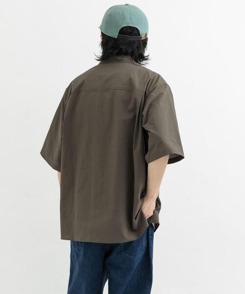 EKAL（エカル）の「『吸水速乾/軽量』DotAir SHORT-SLEEVE SHIRTS（シャツ/ブラウス・メンズ・ネイビー/ブラック/オリーブ・MEDIUM/LARGE）」の6枚目の写真