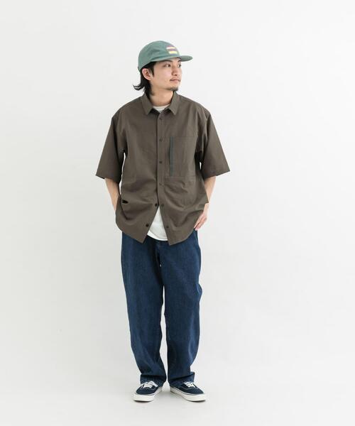 EKAL（エカル）の「『吸水速乾/軽量』DotAir SHORT-SLEEVE SHIRTS（シャツ/ブラウス・メンズ・ネイビー/ブラック/オリーブ・MEDIUM/LARGE）」の7枚目の写真
