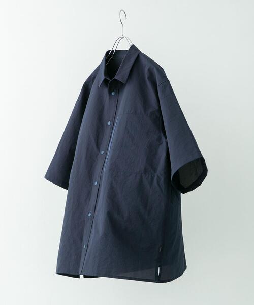 EKAL（エカル）の「『吸水速乾/軽量』DotAir SHORT-SLEEVE SHIRTS（シャツ/ブラウス・メンズ・ネイビー/ブラック/オリーブ・MEDIUM/LARGE）」の18枚目の写真