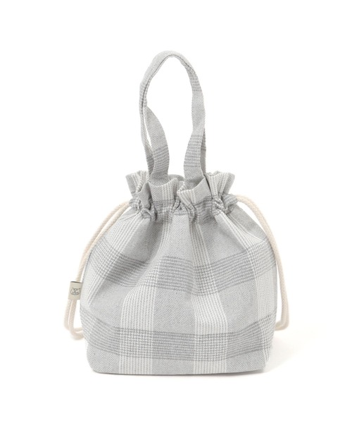 studio CLIP（スタディオクリップ）の「ランチ巾着[松尾ミユキ]（その他雑貨・レディース・グレー・FREE）」の4枚目の写真