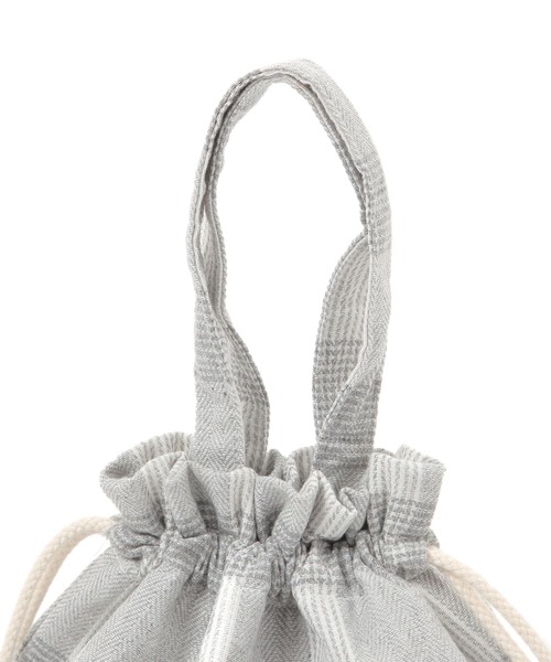 studio CLIP（スタディオクリップ）の「ランチ巾着[松尾ミユキ]（その他雑貨・レディース・グレー・FREE）」の6枚目の写真