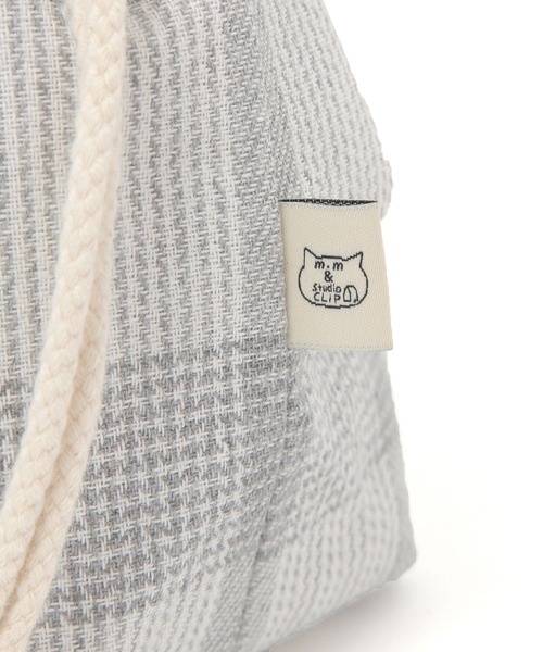 studio CLIP（スタディオクリップ）の「ランチ巾着[松尾ミユキ]（その他雑貨・レディース・グレー・FREE）」の8枚目の写真