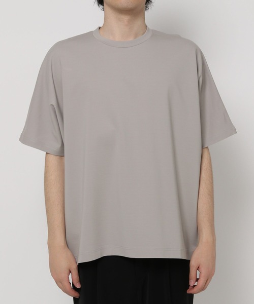 HARE(ハレ)の「【接触冷感 汗シミ低減】ICYポンチドルマンカットソー(HARE)(Tシャツ/カットソー・メンズ・ブラック/ホワイト/グレー/ブルー・SMALL/MEDIUM)」の10枚目の写真