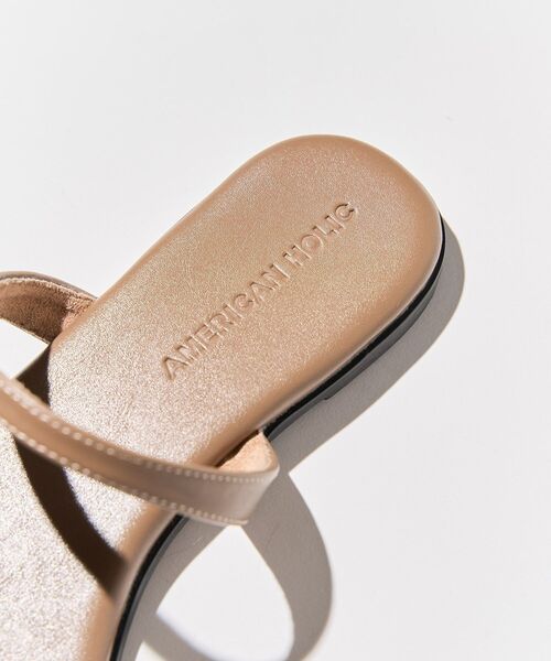 AMERICAN HOLIC（アメリカンホリック）の「リング トング サンダル（サンダル・レディース・ブラック/モカ・S/M/L）」の12枚目の写真