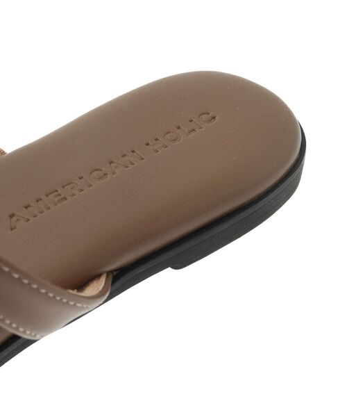 AMERICAN HOLIC（アメリカンホリック）の「リング トング サンダル（サンダル・レディース・ブラック/モカ・S/M/L）」の7枚目の写真