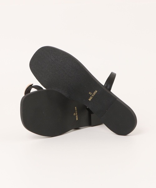 AMERICAN HOLIC（アメリカンホリック）の「リング トング サンダル（サンダル・レディース・ブラック/モカ・S/M/L）」の19枚目の写真