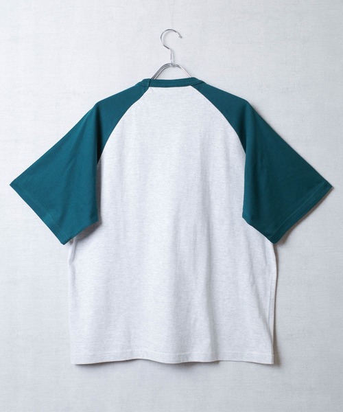 United Athle(ユナイテッドアスレ)の「【CBT1】【United Athle】5.6オンス ラグランスリーブ Tシャツ 5041(Tシャツ/カットソー・メンズ・ベージュ系その他/グリーン系その他/ホワイト×ブラック・MEDIUM/LARGE/X-LARGE/SMALL)」の18枚目の写真