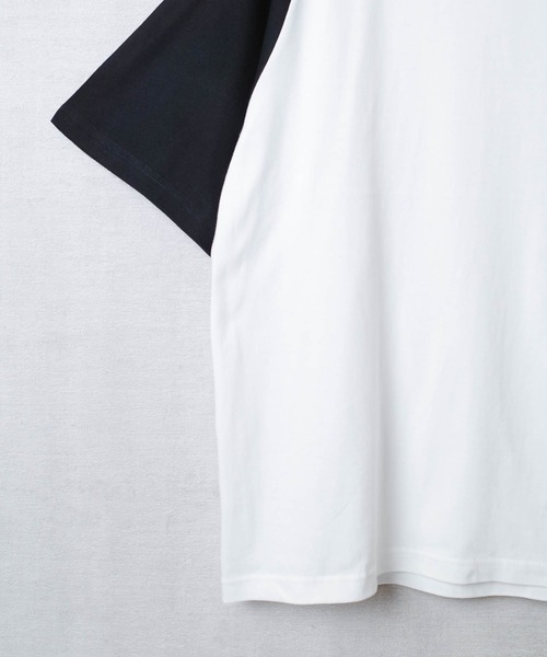 United Athle(ユナイテッドアスレ)の「【CBT1】【United Athle】5.6オンス ラグランスリーブ Tシャツ 5041(Tシャツ/カットソー・メンズ・ベージュ系その他/グリーン系その他/ホワイト×ブラック・MEDIUM/LARGE/X-LARGE/SMALL)」の22枚目の写真