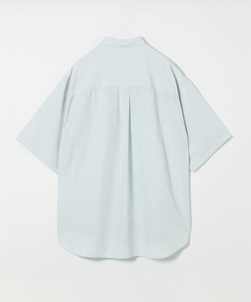 Steven Alan＞ スラブ レギュラーカラー ショートスリーブ