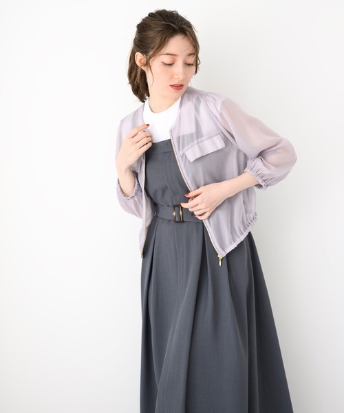 marble SUD マーブルシュッド シアーブルゾン(25SS) | T.T. GARRET