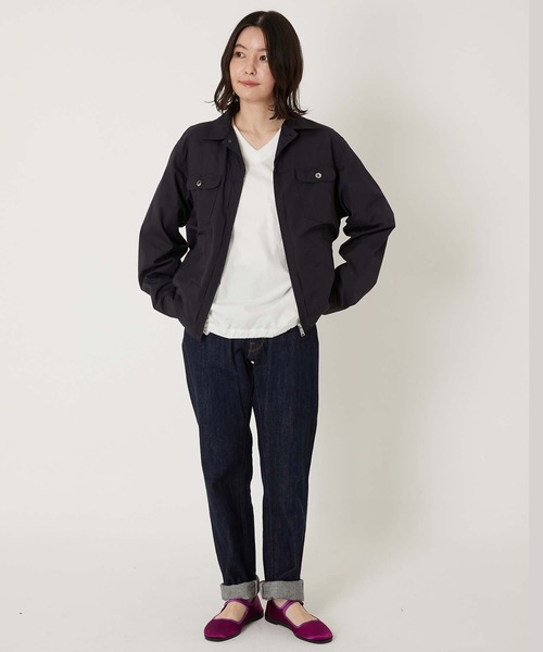 HOLLYWOOD RANCH MARKET(ハリウッドランチマーケット)の「JK0090 ブロードジップアップジャケット(ブルゾン・メンズ・ネイビー/ブルー・SMALL/MEDIUM/LARGE/X-LARGE)」の19枚目の写真