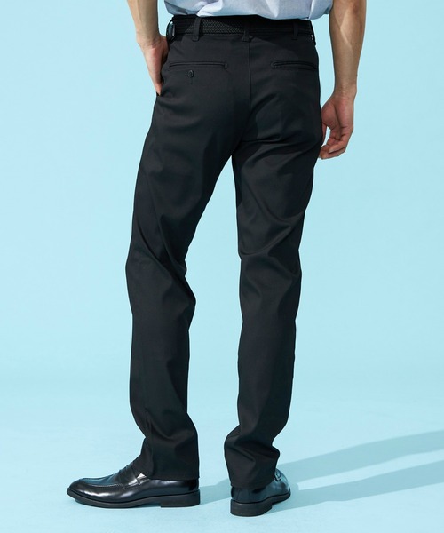 EDWIN(エドウィン)の「EDWIN エドウィン【夏用】ハタラクロ メンズ COOL スラックス トラウザー ストレッチ 涼しい(スラックス・メンズ・ブラック・LARGE/X-LARGE/SMALL/MEDIUM)」の2枚目の写真