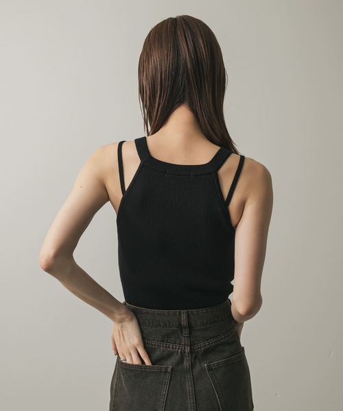 新品❗️値下げスカーラCheck Separate Twist Tank Top NEW ARRIVALS - SUKALA（スカーラ）