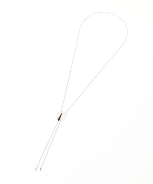 niko and...（ニコアンド）の「ウエスタンループタイネックレス（ネックレス・レディース・イエロー/グレー・0）」の3枚目の写真