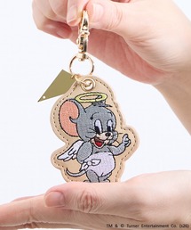 FLAPPER（フラッパー）の「FLAPPER フラッパー:TOM＆JERRY トムとジェリー 天使と悪魔刺繍チャーム（チャーム）」