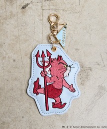 FLAPPER（フラッパー）の「FLAPPER フラッパー:TOM＆JERRY トムとジェリー 天使と悪魔刺繍チャーム（チャーム）」
