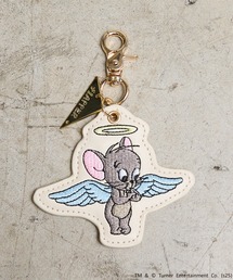 FLAPPER（フラッパー）の「FLAPPER フラッパー:TOM＆JERRY トムとジェリー 天使と悪魔刺繍チャーム（チャーム）」