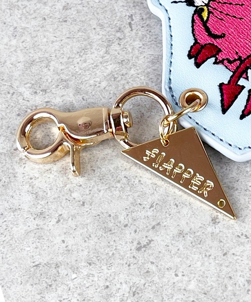 RiSaO＊様✴︎アバロンシェルランバス＆グリアメリーフカービング＊チャーム FLAPPER フラッパー:TOM＆JERRY トムとジェリー 天使と悪魔刺繍