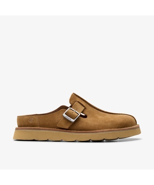 Clarks（クラークス）の「Clarks Solsbury Mule（クラークス ソルスブリーミュール）（サンダル・メンズ・ブラウン系・26cm/26.5cm/27cm/27.5cm/28cm/28.5cm/29cm）」の2枚目の写真