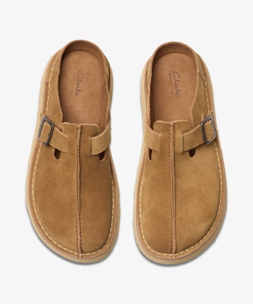 Clarks（クラークス）の「Clarks Solsbury Mule（クラークス ソルスブリーミュール）（サンダル・メンズ・ブラウン系・26cm/26.5cm/27cm/27.5cm/28cm/28.5cm/29cm）」の6枚目の写真