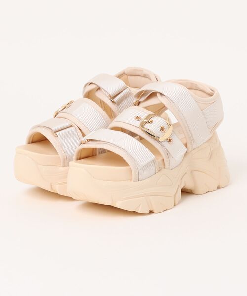 ラルーデ レディース サンダル シューズ Women's Penelope Puffy Flower High Heel Sandals ラルーデ レディース サンダル シューズ Women\u0027s Milan Hardware